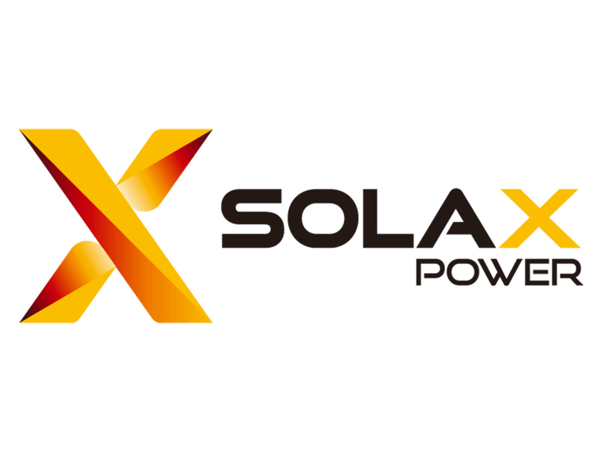 Logo SolaX Power – produttore di inverter e sistemi di accumulo per fotovoltaico.